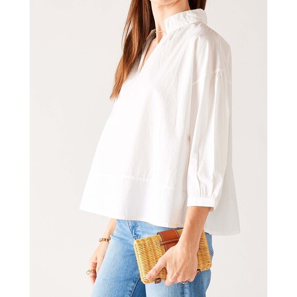 Voyageur By Mersea Sonnet Blouse Top L/XL - Picture 4 of 4